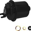 Fuel Filter for Honda Acura PF-1200 Injected Gasoline Filter Compatible with 1988-2004 Honda Accord Odyssey Civic CR-V Prelude Acura Integra TL RL CL EL 16010ST5932 16010S01A31 Engine Parts (Black)