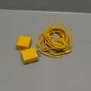 iPhone Charger Fast Charging,[MFi Certified] 2Pack 20W Type C Fast Charger Block with [10FT&6FT] USB C to Lightning Cable Compatible for iPhone 14/13/12/11 Pro Max/Xs Max/XR/X,iPad (Yellow)