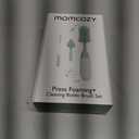 Momcozy Bottle Brush Kit, Innovative Push-Press Design for Better Cleaning - Baby Bottle Cleaner Brush for Baby Bottle, Breast Pumps, Nipples, and More - Can Generate Foam for Better Cleaning, Green (Press Bubble Style)