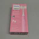 Philips Sonicare 4100 Electric Rechargeable Power Toothbrush, Pink, with Genuine Philips Sonicare Optimal Plaque Control Replacement Toothbrush Heads, White, 3 Pack