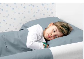 BANBALOO - 2-Pack Inflatable Bed Bumper for Children - Child Fall Protection, Inflatable Travel Bed Rail, for fold-Away, Single, Double, Queen Size, King Size and Montessori beds