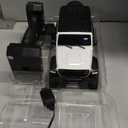 RACENT 1/24 RC Crawler 4WD Off Road All Terrain RC Monster Truck Rock Climbing with led Light Waterproof Hobby Grade Toys with 4 Batteries for Adults (White)