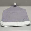 Tatuo 4 Pieces Christmas Chair Covers Decor, Santa Claus Hat Snowflake Chair Xmas Cap, Kitchen Dining Chairs Slipcovers Sets for Christmas Holiday Festive Decorations(Grey)