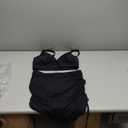 Eomenie One Piece Swimdress Swimsuits for Women Tummy Control Swim Dresses Skirt Bathing Suit (Large, Black 1)