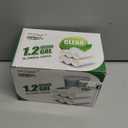 FORID Small Clear Trash Bags 1.2 Gallon Tiny Garbage Bags, 330 Count Wastebasket Bin Liners for Bathroom Bedroom Office Garbage Can 5 Liters - Durable & Thick Trash Bag