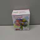 Fabric Flower Craft Accessories Kit  90 Colorful Petals, 28 Flower Cores, 28 Stems (Short & Long), 2 Arrangement Bases, 8 Bouguet Papers  Refill Parts for DIY Arts & Crafts Floral Toy Sets