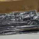 PHINOX Under Bed Storage Containers with Wheels - Shoe Storage Organizer Drawer, Tool-free Assembly Metal Underbed Storage for Bedroom Clothes, Shoes, Blankets - 4Pack (4 Pack(23.623.6"), Black)