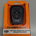 RAVEMEN FR500 Bike Front Light for Night Daytime Riding, Compatible with Garmin/Wahoo Computers, 6 Modes, Auto On/Off, Side Visible, USB-C Rechargeable & Output Bicycle Headlight for Road Urban Biking