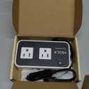 YSOLX 200W Car Power Inverter 12V to 110V for Vehicles, Car Plug Adapter Outlet with 4 USB Fast Charger, Car Charger Cigarette Lighter Adapter for Phone, Laptop on Road Trip (white)