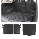 Xipoo Cargo Mat Compatible with 2021-2026 Nissan Rogue Cargo Mat Backrest Mat Trunk Liner Replacement for 2021-2026 Nissan Rogue Accessories