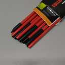 3 Pack Collapsible Golf Alignment Sticks, 40" Porfessional Alignment Sticks for Swing Trainer, Putting, Aiming Practice (Red)