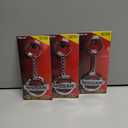Officially Licensed For Nissan Logo Keychain Die Cast Zinc 4.25", Pack of 3