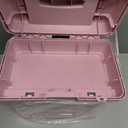 Portable Tool Box - Small Parts Organizer with Drawers and Customizable Compartments for Hardware, Fishing Tackle, Beads, or Crafts by Stalwart (Pink)
