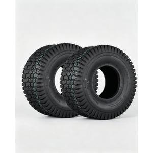 Lawn Mower Tires 20x8.00-8 4PR Tubeless Turf Tires Set of 2 for Riding Mower Garden Tractor Golf Cart, Tires Only Wheel Not Included