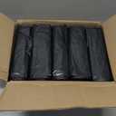 Aluf Plastics RCT-45X Low-Density Repro Blend Can, Black, 30 Gallons