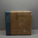 Sweetcrispy Office Computer Desk Chair, Ergonomic Mid-Back Mesh Rolling Work Swivel Task Chairs with Wheels, Comfortable Lumbar Support, Comfy Flip-up Arms for Home, Bedroom, Study, Student, Black