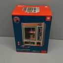 TOPBRIGHT Wooden Vending Machine Play Set for Preschoolers 3+, Kids Pretend Play Toy for Boys and Girls with Snack Bars, Drink Cans & Coins