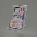 Compatible for iPhone 13 Pro Case Compatible with MagSafe [6ft Drop Tested] Rugged Shockproof Protective Phone Case for Women Girly Pink Cute Bows Florals Fashion Collage Design