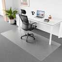 Futurwit Desk Chair Mat for Low Pile Carpets, 96" x 46" Office Clear Protector Floor Mat for Carpets, Easy Glide Plastic Mat for Office Home (Rectangle)