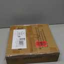 TEAMIX Wall Mounted Desk, White Folding Desk for Small Spaces Floating Shelf Organizer with Heavy-Duty Brackets for Home Office (23.6"W x 11.8"D)