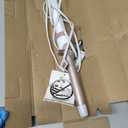 Conair Double Ceramic -Inch Curling Iron with Claw Clip, -Inch Barrel Creates Tight Curls, Hair Curler for Use on Short, Medium, & Long Hair, White/Rose Gold