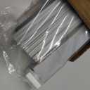 LazBlinds No Tools No Drill 1" Vinyl Mini Blinds, Cordless Blinds for Windows, Light Filtering Horizontal Window Blinds & Shades, 36" W x 64" H, Grey