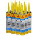 Sikaflex 1a Polyurethane Sealant Kit, Black, Pack of 12
