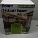 Battery Powered Backpack Sprayer 4 Gallon, Electric Garden Sprayer in Lawn