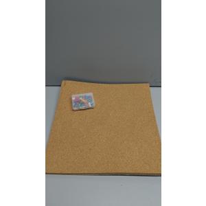 TUPARKA 6 Pack Cork Board 12"x12" - 1/4" Self-Adhesive Corkboards With 100 Push Pins, Bulletin Boards, Square Cork Tiles for Wall, Home, School, Office Decorative