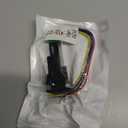 DEVMO 4-Pole 12V Push Button Switch w/LED Indicator Light Compatible with Camry:2018-2024, Corolla:2019-2021 AA1326