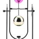 ZJchao Perpetual Motion Machine, Electronic Swinging Model, Art Craft Decoration Perpetual Motion Swing Balance Balls Office Desk Science Ornament Home Decor Gift(No Batteries Included)