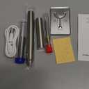 Cordless Soldering Iron Kit, ELMCONFIG 1100mAh USB Wireless Electric Soldering Gun Pen, Portable and Rechargeable for Home Appliance Repair, Electronic Components, DIY