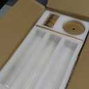 Hewory Gold Hurricane Candle Holders: Brass Candlestick Holders Set of 6 Tall Taper Candle Holders for Candlesticks Candle Sticks Holder Decor for Table Centerpiece Wedding Party Christmas Decorations