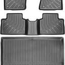 Floor Mats and Cargo Mat fit for Nisan Kicks Accessories 2025 Cargo Liner TPE All Weather Protection(Not for Kicks Play 2025)