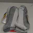 Dickies Men's Dri-Tech Original Moisture Control Crew Socks, Grey (6 Pairs), Large