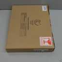 12"x16" Clear Acrylic Serving Tray with Golden Handles, Sturdy Huge Capacity Acrylic Tray for Coffee, Juice, Kitchen and Desk Organizer, Storage Tray (12"x16")