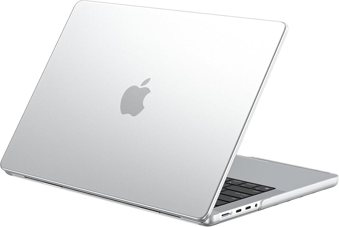 BlueSwan Matte Case for MacBook Pro 14 M5 M4 M3 M2 M1 Pro/Max 2026-2021, Compatible A3426 A3427 A3434 A3401 A3112 A2992 A2918 A2779 A2442, Hard Shell Protective Cover, Matte Clear