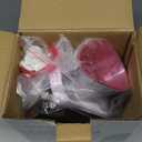 Facial Steamer Ionic Face Steamer for Home Facial, Warm Mist Portable Facial Steamer for Deep Cleaning Unclog Pores with Blackhead Remover, Aromatherapy Kit for Personal Home SPA (Rose Red)