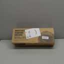 WOPITUES Wood Floating Shelves Set of 6, Shelves for Wall Decor, Farmhouse Shelf for Bedroom, Bathroom Storage Shelves, Book Shelves for Living Room - Rustic Brown (16.5 Inch)