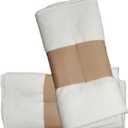 2 Pcs Organic Cotton Flannel for Castor Oil Pack Wrap, Reusable Castor Oil Compress for Stomach, Abdomen, Joints & Other Areas