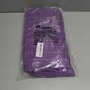 Homaxy 100% Cotton Terry Kitchen Towels(Purple, 13 x 28 inches), Checkered Designed, Soft and Super Absorbent Dish Towels, 4 Pack