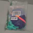 popvil High Waisted Bikini Sets for Women Neon Two Piece Swimsuit Sexy High Cut 2026 Bathing Suit, S, Blue