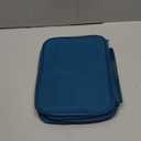 Travel essentials Electronic Cable Organizer Pouch Accessories Carry Case Portable Waterproof Double Layers multifunctional Storage Bag for Cord, Charger, Earphone, Dark Green, L