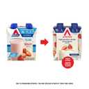 Atkins Strawberry Flavored Protein Shake, High Protein, Low Glycemic, Low Sugar and Low Carb, Keto Friendly, Gluten Free, 12 Count, BB: 01/03/26  