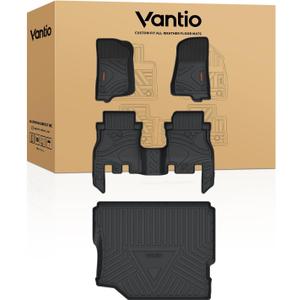 Floor Mats for 2018-2026 Jeep Wrangler JL 4-Door W/O Subwoofer