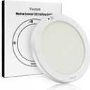 Youtob Motion Sensor LED Ceiling Light 15W 1300LM, ETL Listed, Flush Mount Ceiling Light, Ceiling Light Fixture for Indoor, Stairs, Closets, Room, Hallways, Laundry, Garage, (6500K Daylight White)