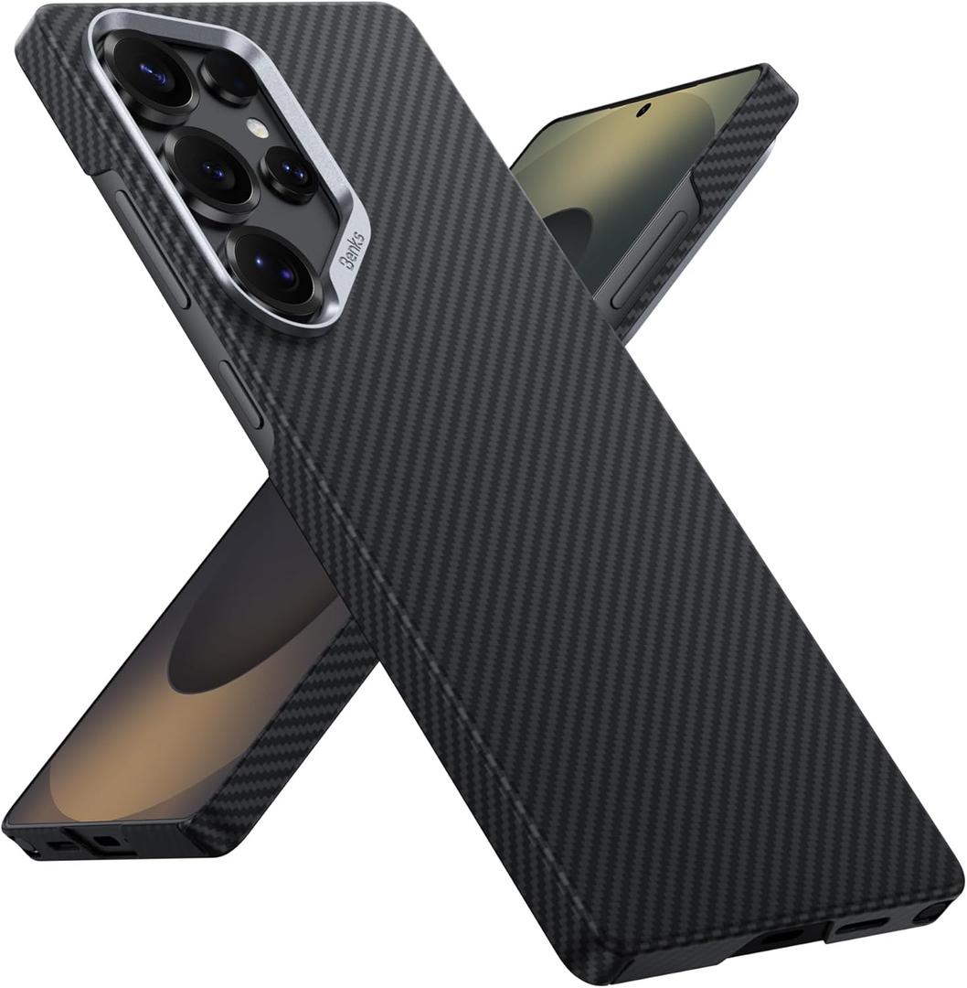 BENKS S25 Ultra Case, ArmorAir Case for Samsung Galaxy S25 Ultra Compatible with Magsafe, Ultra Slim & Light Minimalist Style Protective Case Built with Dupont Kevlar 600D Fiber BENKS S25 Ultra Case, ArmorAir Case for Samsung Galaxy S25 Ultra Compatible with Magsafe, Ultra Slim & Light Minimalist Style Protective Case Built with Dupont Kevlar 600D Fiber