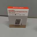 SwitchBot Thermometer Hygrometer, Bluetooth Indoor Humidity Meter for Home, Temperature Sensor with App Control, Large LCD Display, Notification Alerts (Meter Plus *2+Hub mini)