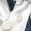 Operitacx Pearl Number Iron on Patches Digital Diamond Rhinestone Stickers for Clothing DIY Decoration Non-Woven Fabric Appliques for Sweaters Hats Bags Easy to Attach (white)