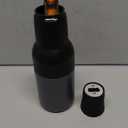 Asobu Frosty Beer Holder 2 Go Vacuum Insulated Double Walled Stainless Steel Beer Can and Bottle Cooler with Beer Opener Eco Friendly and Bpa Free (Smoke)